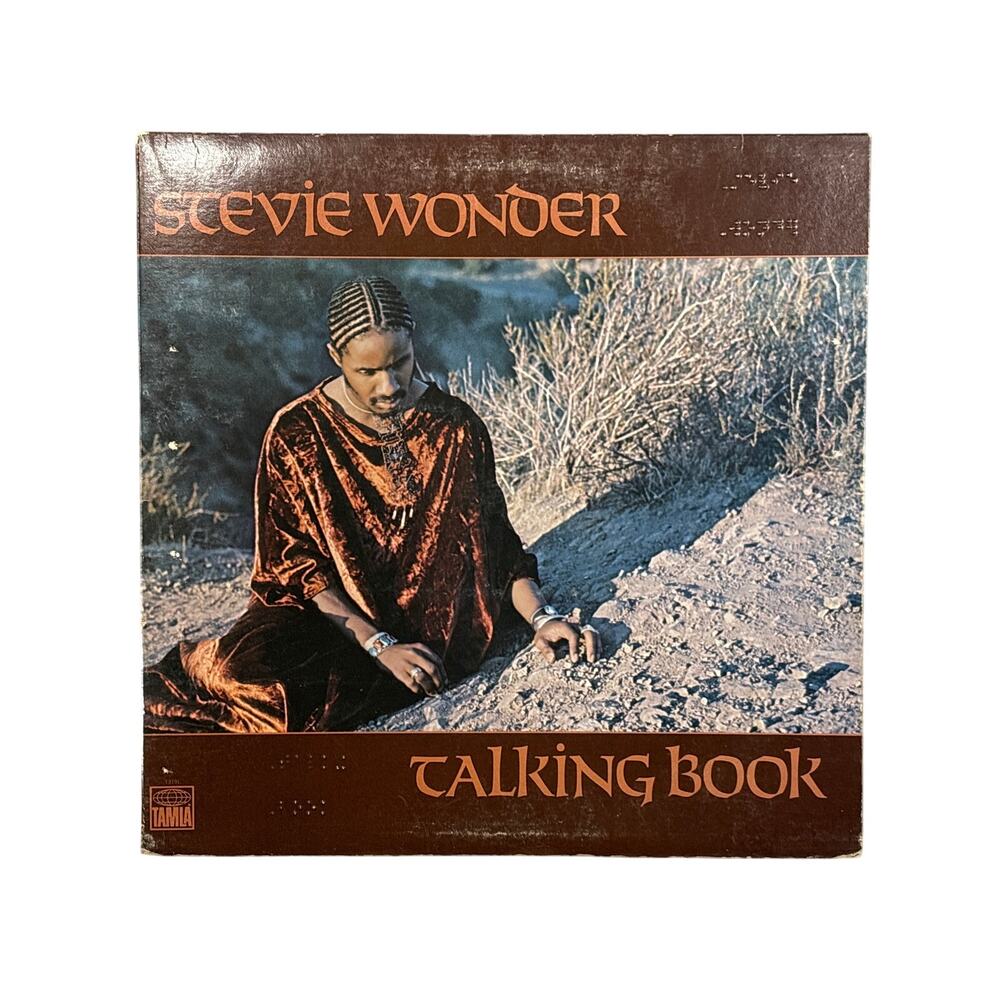 Stevie Wonder Talking Book Tamla Motown Records T-319L 1st Press Braille 1972